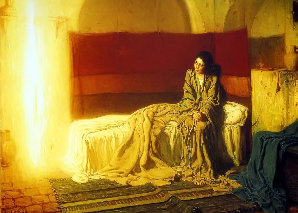 “The Annunciation" by Henry Ossawa Tanner